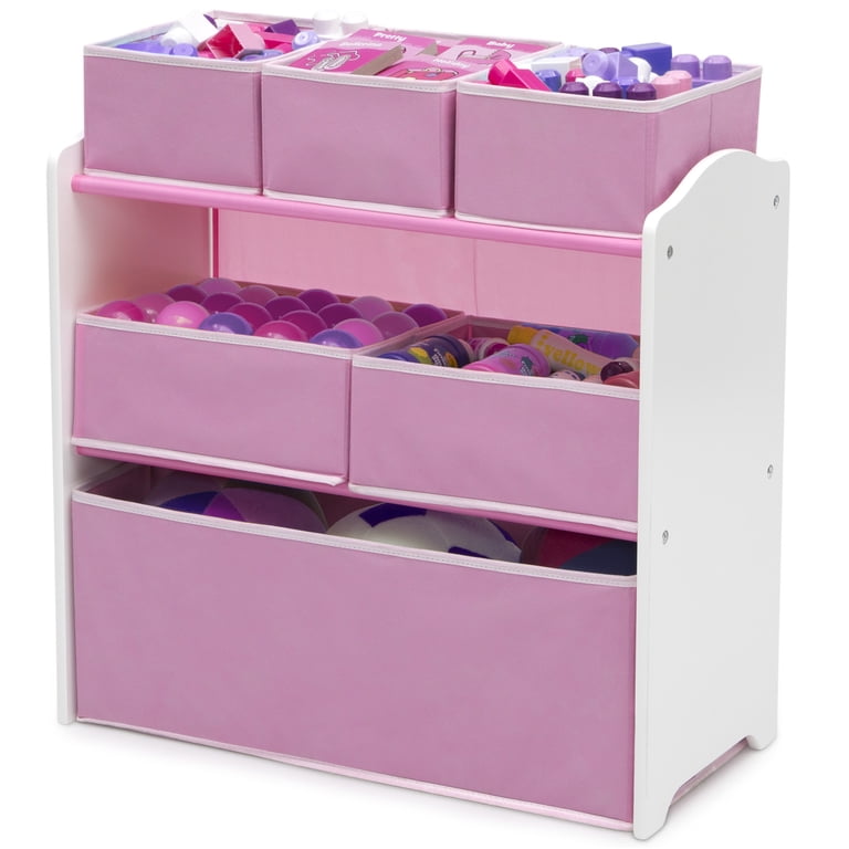 Delta Children 4-Piece Toddler Playroom Set, Pink/White - Walmart.com