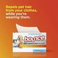 thumbnail image 3 of Bounce Pet Hair and Lint Guard Mega Wrinkle Releasing Dryer Sheets, Unscented, 120 Count, 3 of 9