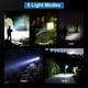thumbnail image 3 of Linterna recargable de alto lúmenes, linterna LED superbrillante con 5 modos, linterna de mano LED resistente al agua para emergencias, 3 of 5