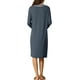 thumbnail image 3 of INSPIRAR CHIC Camisones de Mujer con Botones de Manga Larga Vestido de Pijama L Gris, 3 of 6