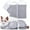 gray, variant on Cat Bathing/Grooming Bag Anti-Bite and Anti-Scratch for Bathing, Nail Trimming, Medicine Taking,Injection,Adjustable Multifunctional Breathable Restraint Shower Bag 1pcs