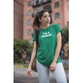 thumbnail image 2 of Make Your Mark Design I'm A Mazing. Happy Mood Printed Unisex T-Shirt for Men and Women Kelly Green, 2 of 8