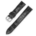 thumbnail image 1 of 18/19/20/21/22/24MM Genuine Leather Wrist Strap Bamboo Grain Leather Watch Band, 1 of 2