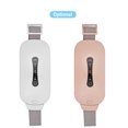 thumbnail image 2 of Graflsoa USB Rechargeable Heating Belt for Menstrual Pain Relief with 3-Level Heat & Massage, Portable & Lightweight, White/Pink Options, 2 of 6