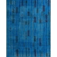 thumbnail image 1 of Ahgly Company Indoor Rectangle Abstract Blue Eyes Blue Persian Area Rugs, 2' x 4', 1 of 6