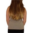 thumbnail image 3 of UFC Womens Cut Out Neck Tank Top, Green, Large, 3 of 5