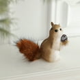 thumbnail image 4 of Mini Squirrel Christmas Tree Ornament, Lifelike Foam Animal Figurine, Forest Themed Hanging Decor for Home or Party, 15x11x5.5cm to 45x17x9cm, 4 of 6