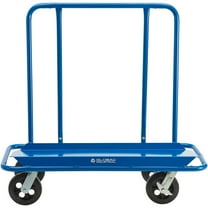 Global Industries 800258 Best Value Sheet Rock Drywall Cart 8 in. No Flat Wheels - 2400 lbs - Blue