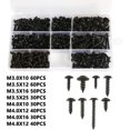 thumbnail image 4 of Tornillos autorroscantes de cabeza redonda con ranura en cruz, kit surtido de 340 piezas, tornillos de cabeza de oblea, tornillos de cabeza plana con arandela, acero al carbono de alta calidad,, 4 of 5