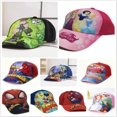 thumbnail image 2 of Gorras de béisbol con estampado de dibujos animados para niño y niña, gorros con estampado de Mickey, Spiderman, Frozen, estilo Hip Hop, Snapback, novedad Fivean unisex, 2 of 2
