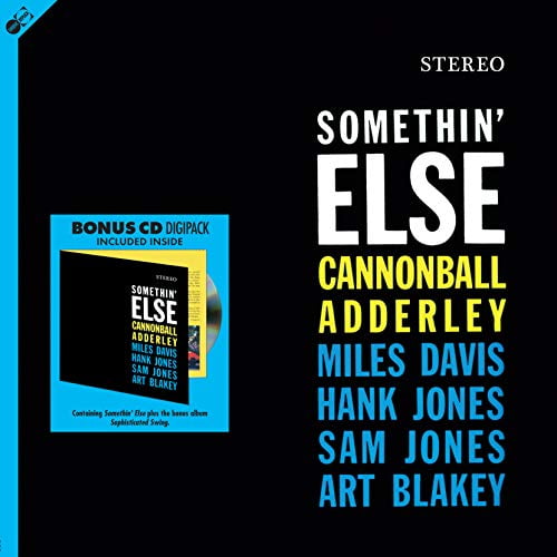 Adderley,Cannonball - Somethin Else [180-Gram LP With Bonus Tracks & Bonus CD] - Vinyl