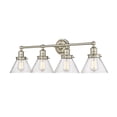 thumbnail image 4 of 4144-MG-Millennium Lighting-Eyden - 4 Light Bath Vanity-11.25 Inches Tall and 34.88 Inches Wide-Modern Gold Finish, 4 of 7