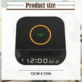 thumbnail image 3 of 3in1 15W Wireless Charger Clock LED Digital Display Alarm Clock Temperature Display Wireless Charging Bracket, 3 of 7
