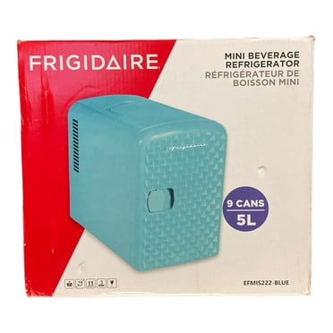 Frigidaire Diamond 9 Can Mini Beverage Cooler, Blue