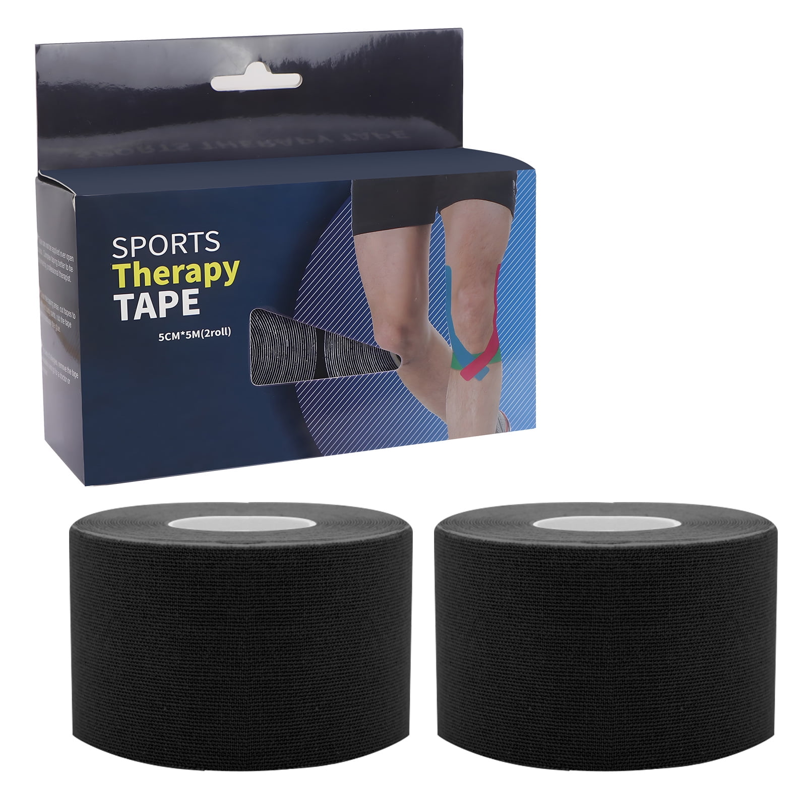Toplive Athletic Tape, [2 Pack] Waterproof Kinesiology Tape Strong Tape