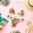 thumbnail image 6 of Peach Detachable Sponge Adjustable Strap Bikini Set Two-Pack Swimsuit Women Bikini Sets, 6 of 6