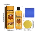 thumbnail image 3 of Beeswax Furniture Polish Wood Conditioner Scratch Remover Natural Shine Protection Furniture Care Oil Restore Finish For Wooden Furniture Home Office Living Room Daily Use, 3 of 9
