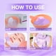 thumbnail image 4 of Mascarilla facial en gelatina Angeland Professional Hydrating 680 ml Lavanda, 4 of 6