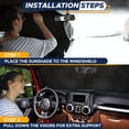thumbnail image 4 of Parabrisas Sunshade EcoNour Jeep para Wrangler, Gladiator, 4 of 9