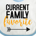 thumbnail image 4 of Inktastic Current Family Favorite Boys or Girls Baby Bib, 4 of 4