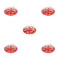 thumbnail image 1 of sweethay Soporte circular para taza inflable para adultos, barra de juguete de baño, piscina, cumpleaños, boda, inflado, portabotellas rosa Type2 NO2, 1 of 6