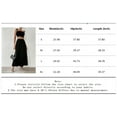 thumbnail image 5 of MORTTIC Women's Elegant Summer Midi Satin Skirt High-Waisted A-Line Flowing Ruffle Skirt, 5 of 5
