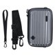 thumbnail image 1 of Hard Carrying Case for X4 PC Nylon Waterproof Shockproof Portable Action Camera Travel Box Storage Bag with Wrist and Shoulder Strap Gray, 1 of 4
