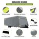 thumbnail image 5 of Restored VEVOR RV Cover, 22'-24' Travel Trailer RV Cover, a prueba de viento RV y Trailer Cover, Extra-Grueso 4 Capas Durable Camper Cover, Impermeable Ripstop Anti-UV para RV Motorhome (Refurbished), 5 of 9