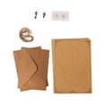 thumbnail image 1 of Pack of 12 Kraft Envelope Smooth Surface Exquisite Letter Paper Handmade Envelopes Stamping Fittings Cords Stationery Supply Type 3, 1 of 8