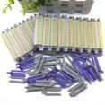 thumbnail image 4 of Small Size 72Pcs/Set Salon Nylon Hook & Loop Hair Rollers Set Hair Root Perm Rods Bars Curlers with Clips & Rubber Bands, 4 of 5