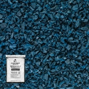 GroundSmart 12+ Year Blue Rubber Mulch, 75 Cu Ft