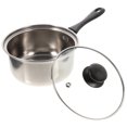 thumbnail image 3 of KONTONTY 1 Set of Coffee Making Pot Stainless Steel Silver Kitchenware Cooking Heating Food, 3 of 8