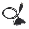 thumbnail image 1 of USB 2.0 a 2.5 " 7 + 6P Cable adaptador Cable convertidor para computadora portátil Yotijar  Cable adaptador de unidad de disco duro, 1 of 9