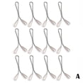 thumbnail image 2 of CUITING 12 pcs Oval Diamante Hijab Pin Clips Brooch Scarf Shawl Drop Water G4S4 R4P9, 2 of 7