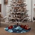 thumbnail image 4 of Sikiie Ink Rose Nativity Christmas Tree Skirt, Jesus Christian Winter Holiday Tree Mat Decoration(30-48IN)30", 4 of 6