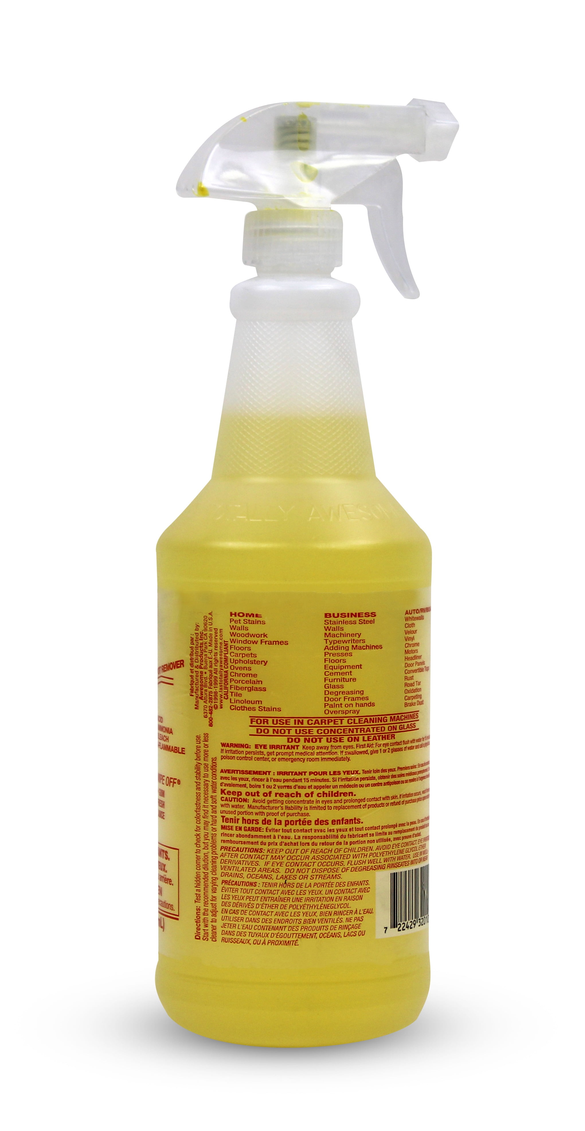 LA's Totally Awesome All Purpose Cleaner & Degreaser, Original, 32 fl oz
