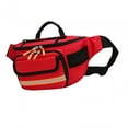 thumbnail image 1 of Riñonera de primeros auxilios para exteriores, bolsa para traumatismos, organizador vacío, ligera y duradera, impermeable, bolsa de almacenamiento de, 1 of 8