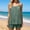 Dark Green, variant on 2026 Summer New Women Solid Two Piece Outfit Casual Resort Style Tank Top With Shorts Lightweight Beach Cover Up Breathable Daily Vacation Wear Grey L