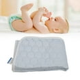 thumbnail image 1 of Protège-matelas, Alèse Absorbante Bleue Réutilisable Douce pour Incontinence, 1 of 8