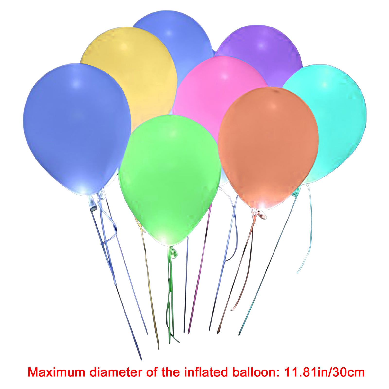 500 Mixed Colour High Quality Latex 30cm Birthday Party Wedding Event Balloons
