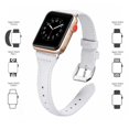 thumbnail image 4 of Extensibles Correa De Cuero Para Relojes Apple Watch 38/40/40/42mm Levamdar 2033273-8, 4 of 8