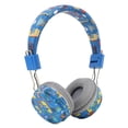 thumbnail image 1 of Headphones,  Headsets Adjustable Portable Foldable Blue Dinosaur Patterns  for Game for School, 1 of 8