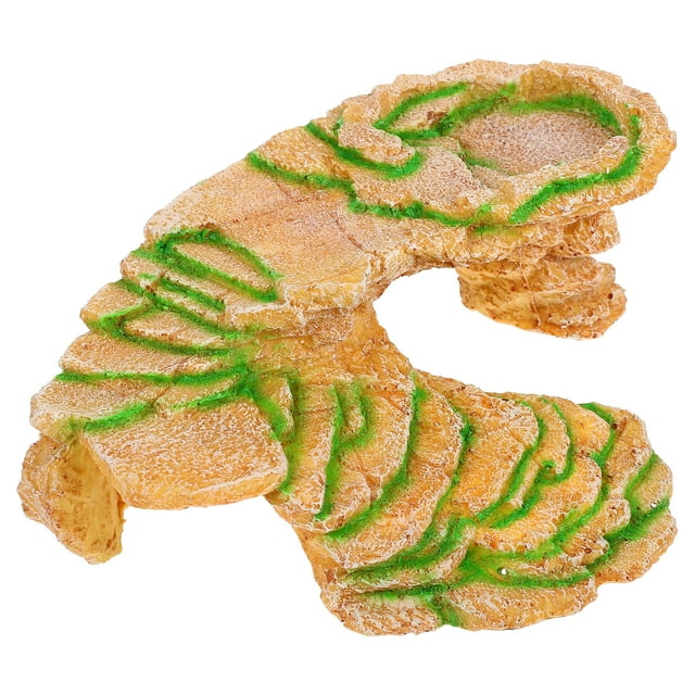 Reptile Basking Platform Turtle Basking Platform Tortoise Resin House Turtle Hiding Place