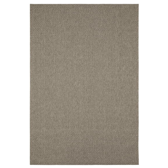 Woven Trends Aico Collection Area Rug CA01N Casual Grey Solid - 3' X 5' - Rectangle Durable Soft Pile Spot Clean Polypropylene Machine Made Area Rug