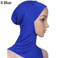 thumbnail image 2 of LINASHI Muslim Women Under Scarf Hat Cross Bonnet Hijab Islamic Head Wear Neck Cover Cap, 2 of 2