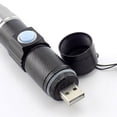 thumbnail image 3 of Usb Rechargeable 365 Led Uv Flashlight Torch Light Ultra Violet Lamp Blacklight, 3 of 5