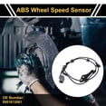 thumbnail image 2 of Sensor de Velocidad de Rueda ABS Unique Bargains Sensor ABS Sistema de Frenado Antibloqueo No.8951612061 para Toyota Corolla 2010-2018 1 Pc Trasero Izquierdo, 2 of 6