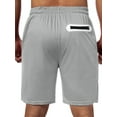 thumbnail image 5 of SHCKE Men 2 in 1 Running Shorts Quick-Dry Fitness Active Gym Shorts with Pockets, 5 of 5