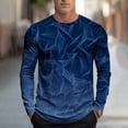 thumbnail image 1 of Blusas y camisas de manga larga con cuello redondo, moda casual para hombre, estampado deportivo, blusas de manga larga con cuello redondo, camisas para hombre, blusa de poliéster, 1 of 5