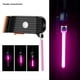 thumbnail image 3 of Luces Traseras para Bicicleta Luces para Bicicleta de Montaña Luces para Bicicleta de Carretera Luces de Advertencia Luces de Circulación Luces de Color Rosa, 3 of 5